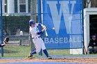 Baseball vs Emerson  Wheaton College Baseball vs Emerson College. - Photo By: KEITH NORDSTROM : Wheaton, Baseball